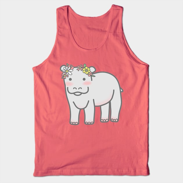 Little Hippo Tank Top by Wlaurence